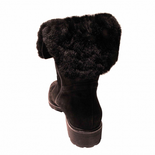 Ботильоны-зима GABOR Черный, 7/5, 8, 8/5, 9, 9/5 фото каталог