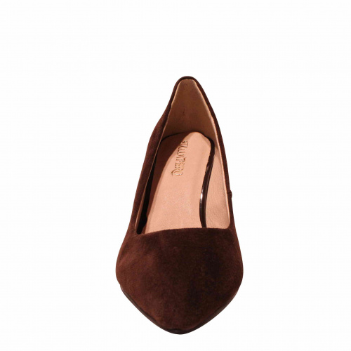 Туфли SIZAAMPERO Коричневый, 33, 34 фото каталог