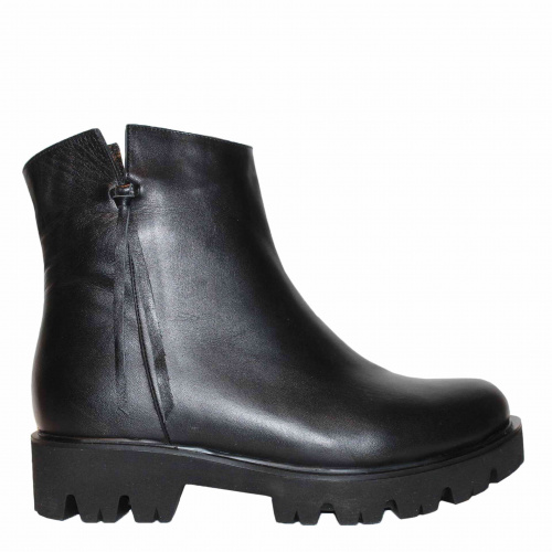 Ботильоны-зима  ZIZI Черный, 32, 33, 34, 35 фото каталог