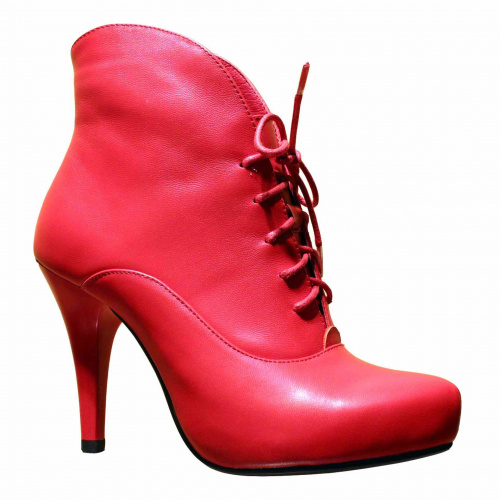 Ботильоны  ZIZI Красный, 34, 35, 33 фото каталог