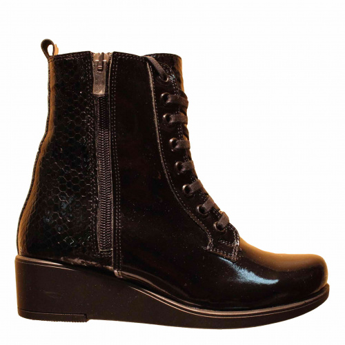 Ботильоны-зима ZIZI  Черный, 34, 35 фото каталог