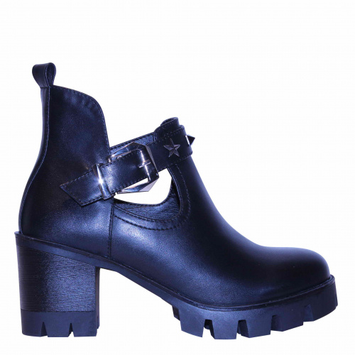 Ботильоны SIZAAMPERO Черный, 34, 35, 33 фото каталог