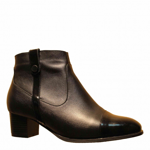 Ботильоны LAURA POTTI Черный, 41, 42, 43, 44 фото каталог