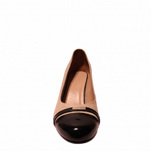 Туфли LAURA POTTI Черный, Бежевый, 43, 44, 41, 42 фото каталог