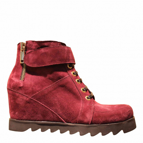 Ботильоны ZIZI Бордовый, 35, 33, 34, 41, 42, 43, 44 фото каталог