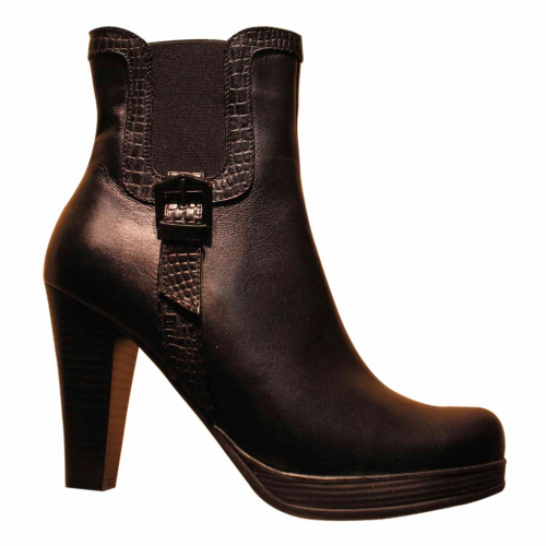 Ботильоны LAURA POTTI Черный, 42, 43, 44 фото каталог