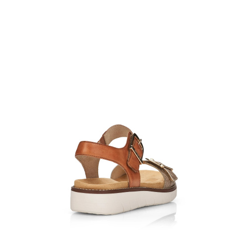 Босоножки  REMONTE  Коричневый, 41, 42, 43, 44, 45 фото каталог