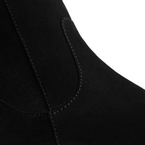 Ботфорты-евро Сатег Черный, 33, 34, 35 фото каталог