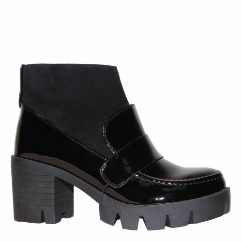 Ботильоны  ZIZI Черный, 33, 34, 35 фото каталог