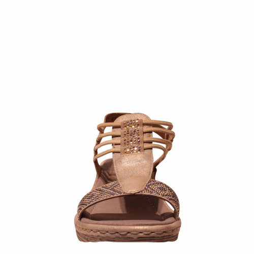 Босоножки RIEKER Золотой, 33, 34 фото каталог