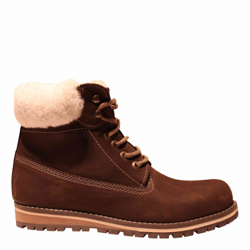 Ботильоны-зима ZIZI  Коричневый, 43, 44, 45, 42 фото каталог