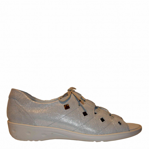 Босоножки Waldlaufer Серебряный, 7/5, 8, 9, 9/5, 8/5 фото каталог