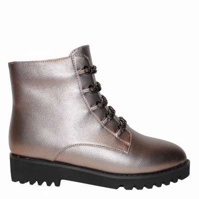 Ботильоны  ZIZI Бронза, 33, 34, 35 фото каталог