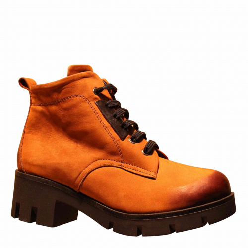 Ботильоны-зима ZIZI Рыжий, 37, 38, 39, 40, 36 фото каталог