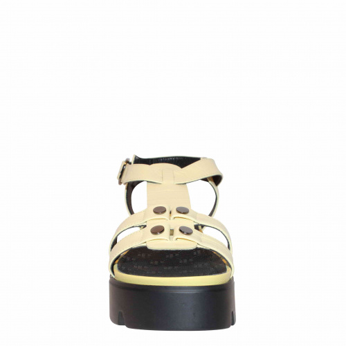 Босоножки LAURA POTTI Желтый, Белый, 41, 42, 43, 44 фото каталог