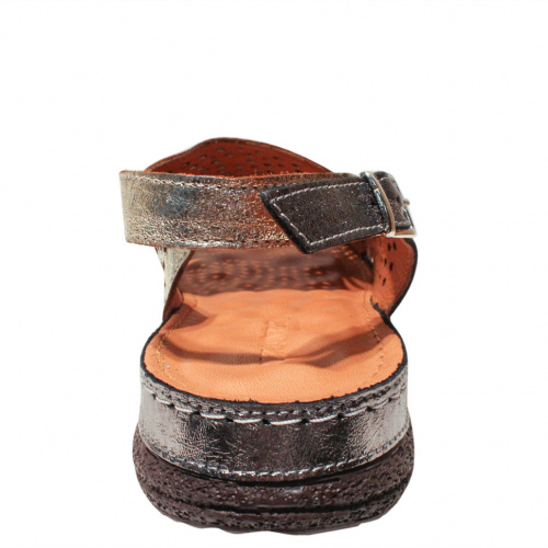 Босоножки SIZAAMPERO Серебряный, 42, 43 фото каталог