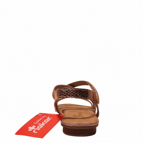 Босоножки RIEKER Золотой, 33, 34, 35 фото каталог