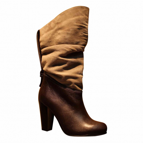 Сапоги LAURA POTTI Черный, 32, 33, 34, 35 фото каталог