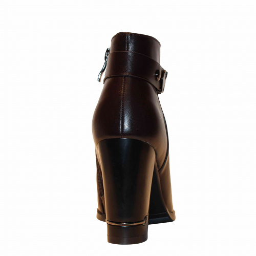 Ботильоны  ZIZI Коричневый, 33, 34, 35 фото каталог