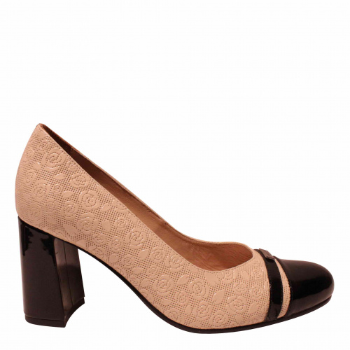 Туфли LAURA POTTI Черный, Бежевый, 43, 44, 41, 42 фото каталог