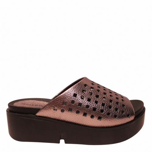 Сабо SIZAAMPERO Серебряный, 33, 34, 35 фото каталог