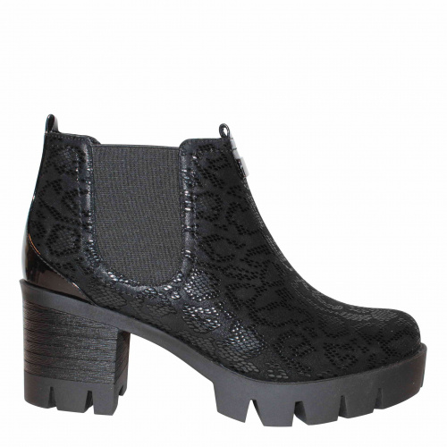 Ботильоны ZIZI Черный, 35, 34 фото каталог