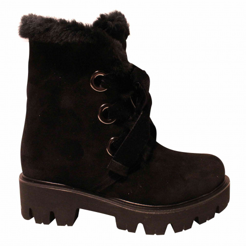 Ботильоны-зима ZIZI  Черный, 32, 33, 34, 35, 41, 43, 44, 45, 42 фото каталог