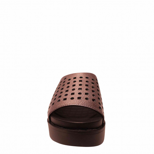 Сабо SIZAAMPERO Серебряный, 33, 34, 35 фото каталог