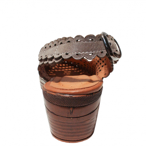 Босоножки SIZAAMPERO Серебряный, 34, 35 фото каталог