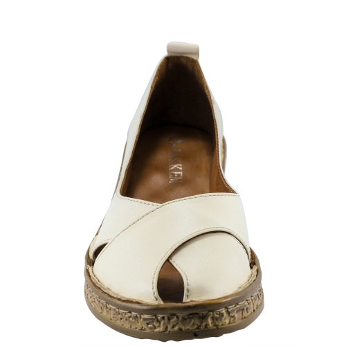 Туфли DAKKEM Бежевый, 34, 35 фото каталог