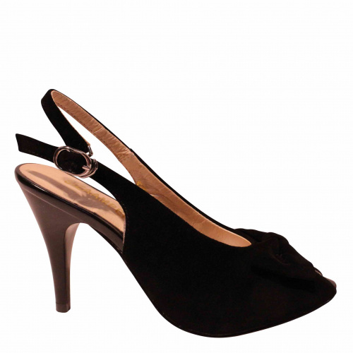 Босоножки SIZAAMPERO Черный, 33, 34, 35 фото каталог