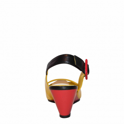 Босоножки ZIZI Желтый, 33, 35, 34 фото каталог