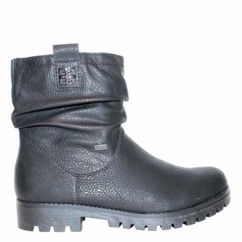 Ботильоны -зима RIEKER Черный, 41, 42, 43 фото каталог