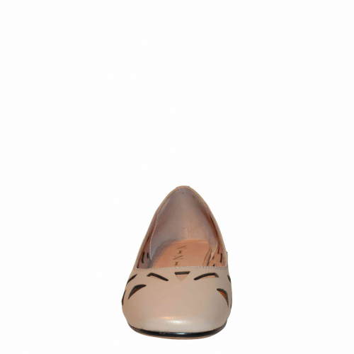 Балетки-лето ZIZI  Бежевый, 33, 34, 35 фото каталог