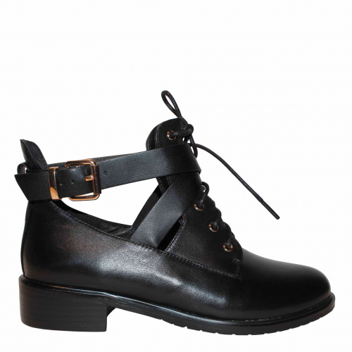 Ботильоны  ZIZI Черный, 33, 34, 35 фото каталог