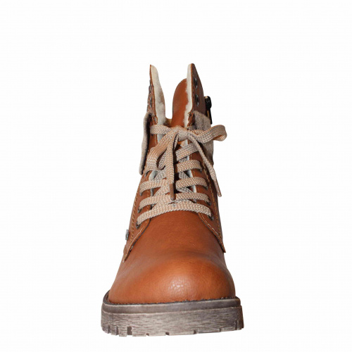 Ботильоны -зима RIEKER Рыжий, 41, 42, 43 фото каталог