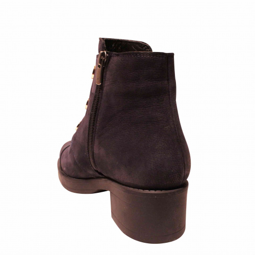 Ботильоны-зима ZIZI Черный, 36, 37, 38, 39, 40 фото каталог