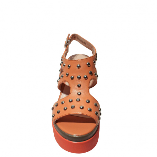Босоножки SIZAAMPERO Оранжевый, 33, 34, 35 фото каталог