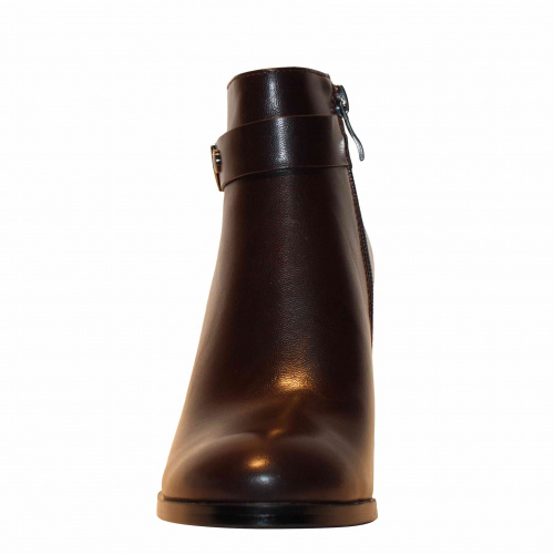 Ботильоны  ZIZI Коричневый, 33, 34, 35 фото каталог