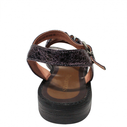 Босоножки SIZAAMPERO Черный, 33, 34, 35 фото каталог