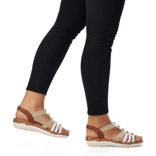 Босоножки  REMONTE  Белый, 41, 42, 43, 44, 45 фото каталог