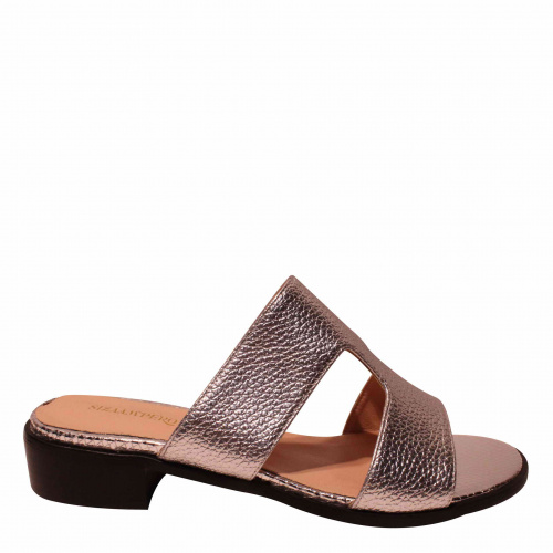 Сабо SIZAAMPERO Серебряный, 41, 42, 43 фото каталог