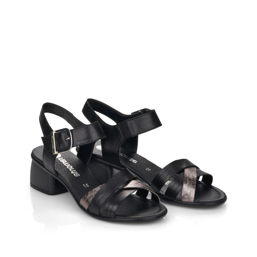 Босоножки  REMONTE  Черный, 42, 43, 44, 45 фото каталог