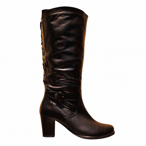 Сапоги LAURA POTTI Черный, 44 фото каталог