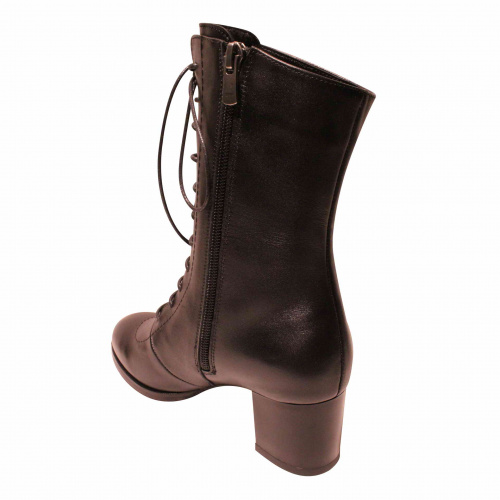 Ботильоны-зима  ZIZI Черный, 36, 37, 38, 39, 40 фото каталог