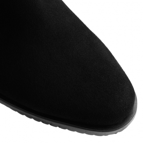 Ботфорты-евро Сатег Черный, 33, 34, 35 фото каталог