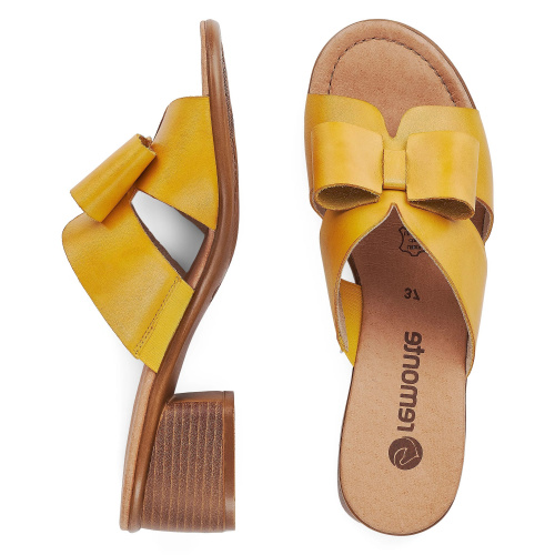 Сабо REMONTE  Желтый, 42, 43, 44, 45 фото каталог