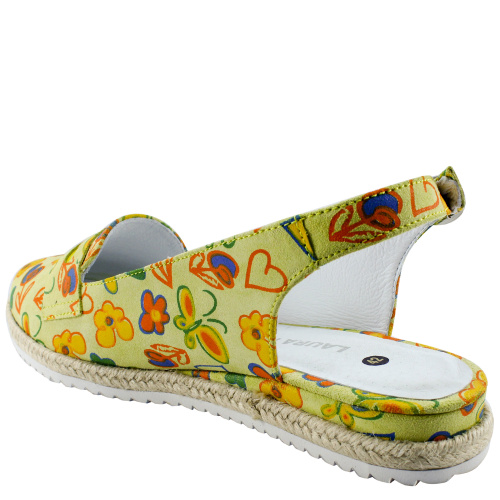 Босоножки LAURA POTTI Желтый, 42, 43, 44 фото каталог