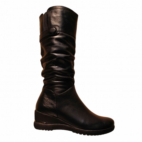 Сапоги LAURA POTTI Черный, 44, 41, 42, 43 фото каталог