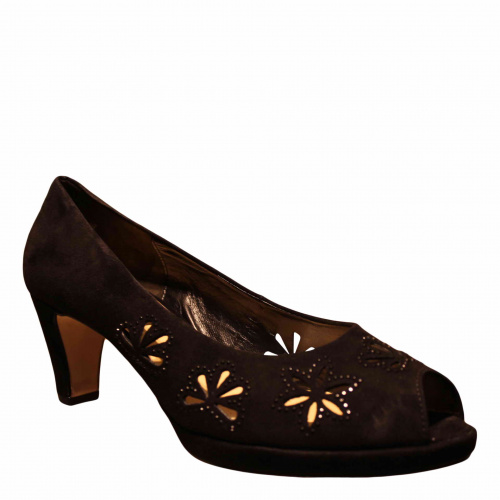 Туфли GABOR Черный, 7/5, 8, 8/5, 9, 9/5 фото каталог